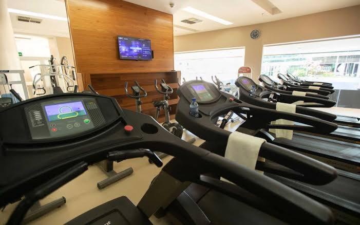 Flat Setor De Hoteis Norte No Hotel Fusion Brezilya Dış mekan fotoğraf